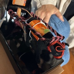 雛飾り　お篭　御所車の画像