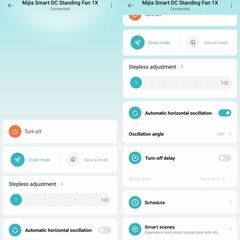 ★Xiaomi Smart Fan 1X フロア扇風機 アプリ操作 USB-Cの画像