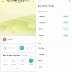 ★Xiaomi Smart Fan 1X フロア扇風機 アプリ操作 USB-Cの画像