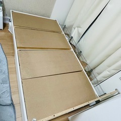 【組立説明書付】  シングルベッド　フレーム