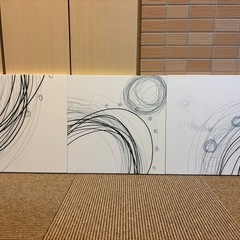 壁掛けアートパネル3点セット