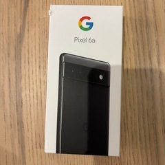 【新品】Google pixel6a 箱付き 未使用