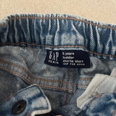 GAP ジーパン　ショーパンの画像