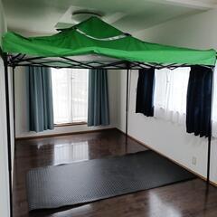 タープテント 2.5m＋サイドシート3枚