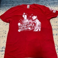 ☆未使用☆日ハム来場記念Ｔシャツ(L)