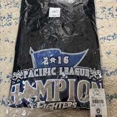 ⭐️新品⭐️日ハム2016日本一記念Tシャツ金ロゴ(O)