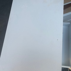 No.84ホワイト ガラス扉付き食器棚の画像