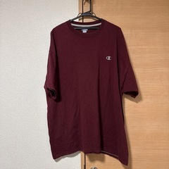 Champion Tシャツ 古着 バーガンディ