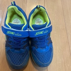 SHOCK 青 ローラースニーカー 20㎝