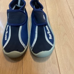 Reef Tourerリーフツアラーマリン アクアシューズ19cmブルーネイビーの画像