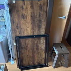 幅120cm デスク(N ステイン 120 BR) パソコンデスク PCデスク ワークデスク ニトリの画像