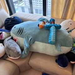 サメ＆マイクラ　他　ぬいぐるみセット