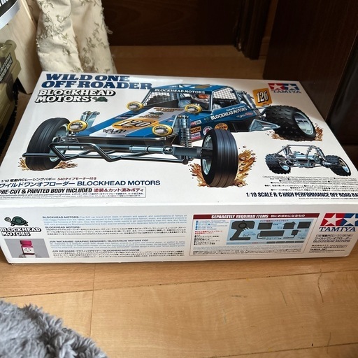 ブロックヘッドモータース　ラジコン ラジコン】グラスホッパーブロックヘッドモータースカラー完成