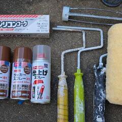 塗料　ペンキ　アクリルスプレーセットの画像