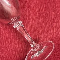 【7月中】【直接受け取り優先】【新品・未使用】ボヘミアングラス /クリスタルガラス/ハンドカット/2客セットの画像