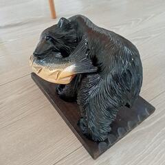 木彫りの熊さんの画像