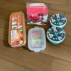 レンジ調理器具セット&ディズニー柄収納ボックスセット