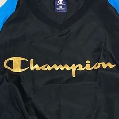Champion ピステ 黒/青 サイズ150の画像