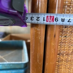 籐家具風　タンス　クローゼットの画像