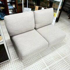 ソファー コンパクトサイズ 2人掛け 布製 家具