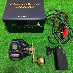 シマノ　電動リール　18ビーストマスター2000と電ジギ用ロッド...
