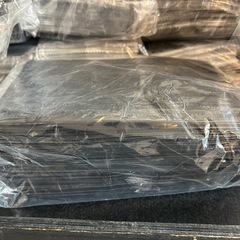 未使用品大量マスク&業務用キャップの画像