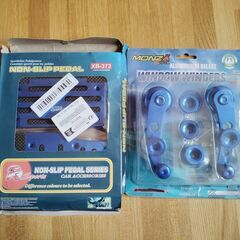 倉庫保管品未使用 自動車AT用ペダル＆ドアハンドルアクセサリーセット