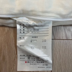 西川羽毛布団の画像