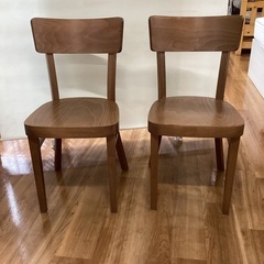 ダイニングチェア（2脚セット）
【町田市再生家具】250564