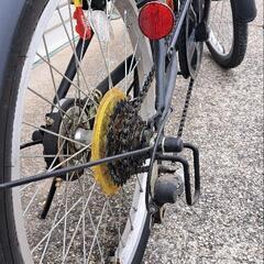 折りたたみ自転車20インチの画像