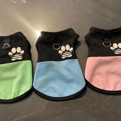 超小型犬 パピー 洋服 メッシュ素材 3着セット 
