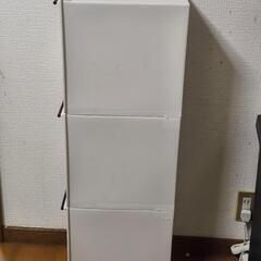 ゴミ箱 3段 ホワイトの画像