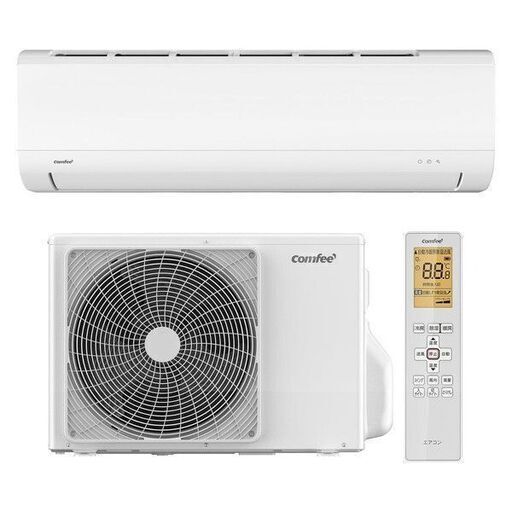 Comfee CYA-221A(W) [エアコン (主に6畳用)]２０２４年製・新品未開封を特価３９，８００円にてご提供いたします・別途取付工事費が必要です！