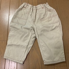80cm ズボン　厚手　チノパン