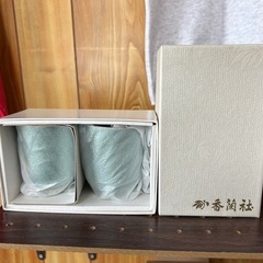 香蘭社の湯呑み　未使用品の画像