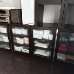 wisewise 収納　キャビネット　高級の画像