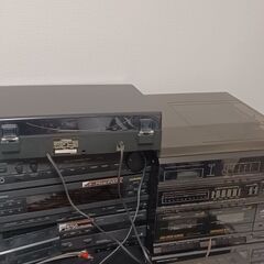 レトロ　オーディオ　機器　など　2台　ビクター　レコード