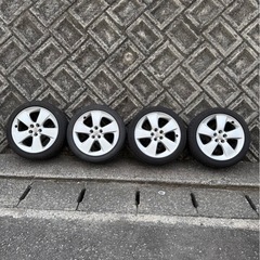 30プリウス ツーリング純正17インチホイール　タイヤ付き４本セット