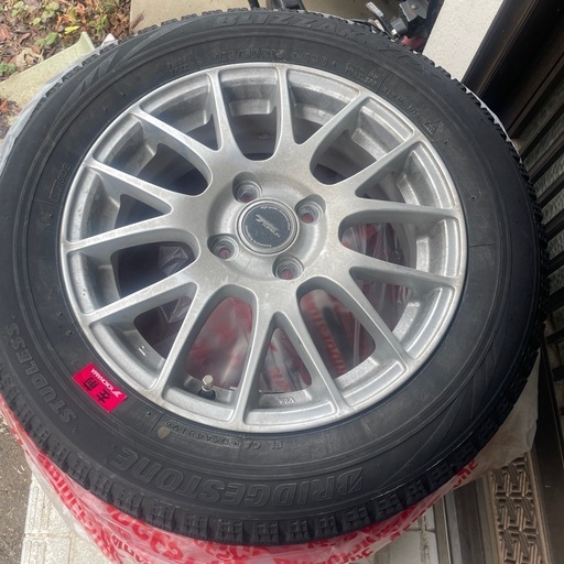 スタッドレスタイヤ 185/60R15 BRIDGESTONE BLIZZAK VRX ホイール付き 4本セット