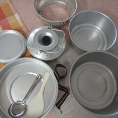 キャンプ用　鍋、やかんの画像