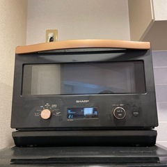 シャープ オーブンレンジ 18L 900Wブラック RE-SD1...