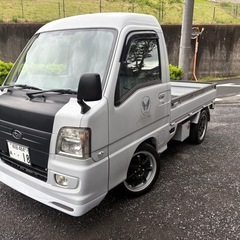 超希少元赤帽スバルサンバートラックスーパーチャージャーカスタム