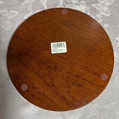透明ガラスドーム　木製ベース　高さ31㎝の画像