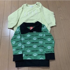 80cm トレーナー　2枚セット