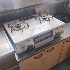 まずまずキレイなガスコンロ　グリル未使用