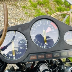 北海道　ホンダ　VT250F 人気のバイク　部品取り　レストアベースの画像