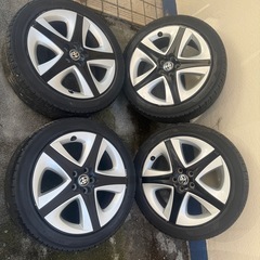 ZVW50プリウス ツーリング純正17インチホイールセット