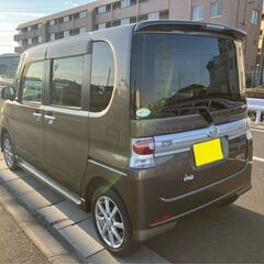 タントカスタム 左パワスラ 10.1万キロ スマートキー 車検付き 宮城県 の画像