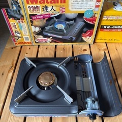カセットコンロ・蒸し器セットの画像