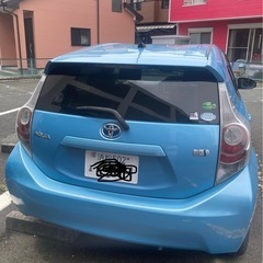 値下げ、激安平成24のアクア340000‼️の画像